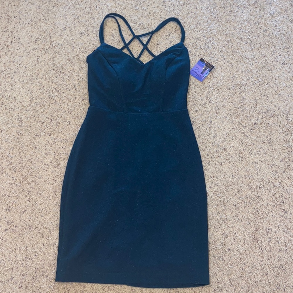 Dark green sparkle Dress